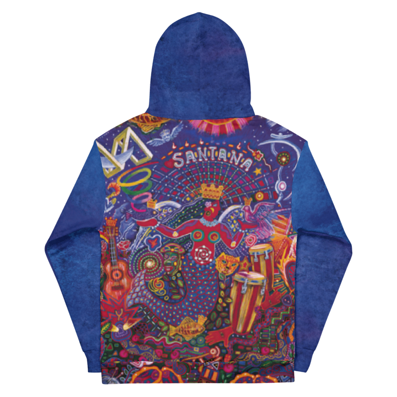 Santana Allover Unisex Hoodie