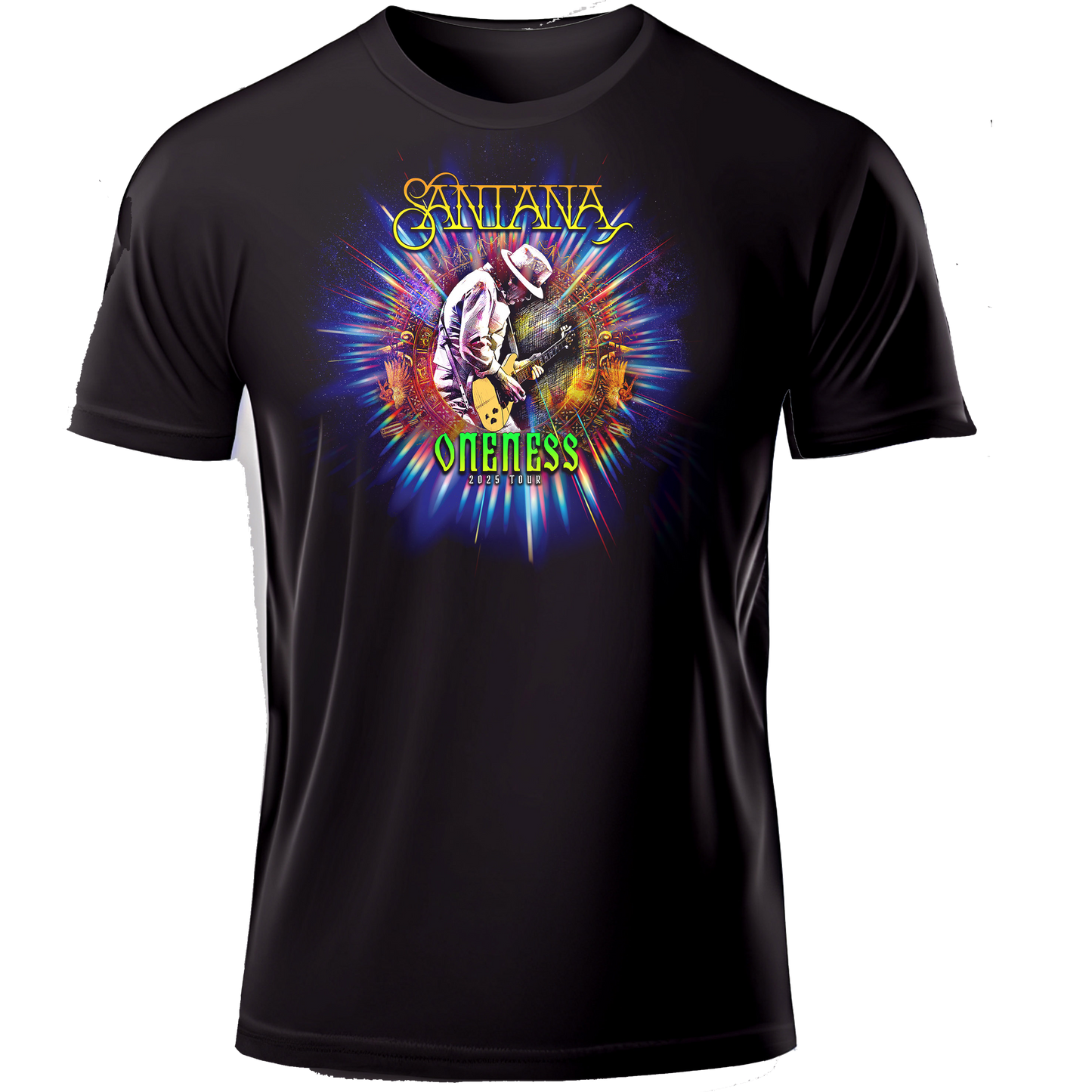 Oneness Burst Photo APRIL 2025 Tour Tee – Black