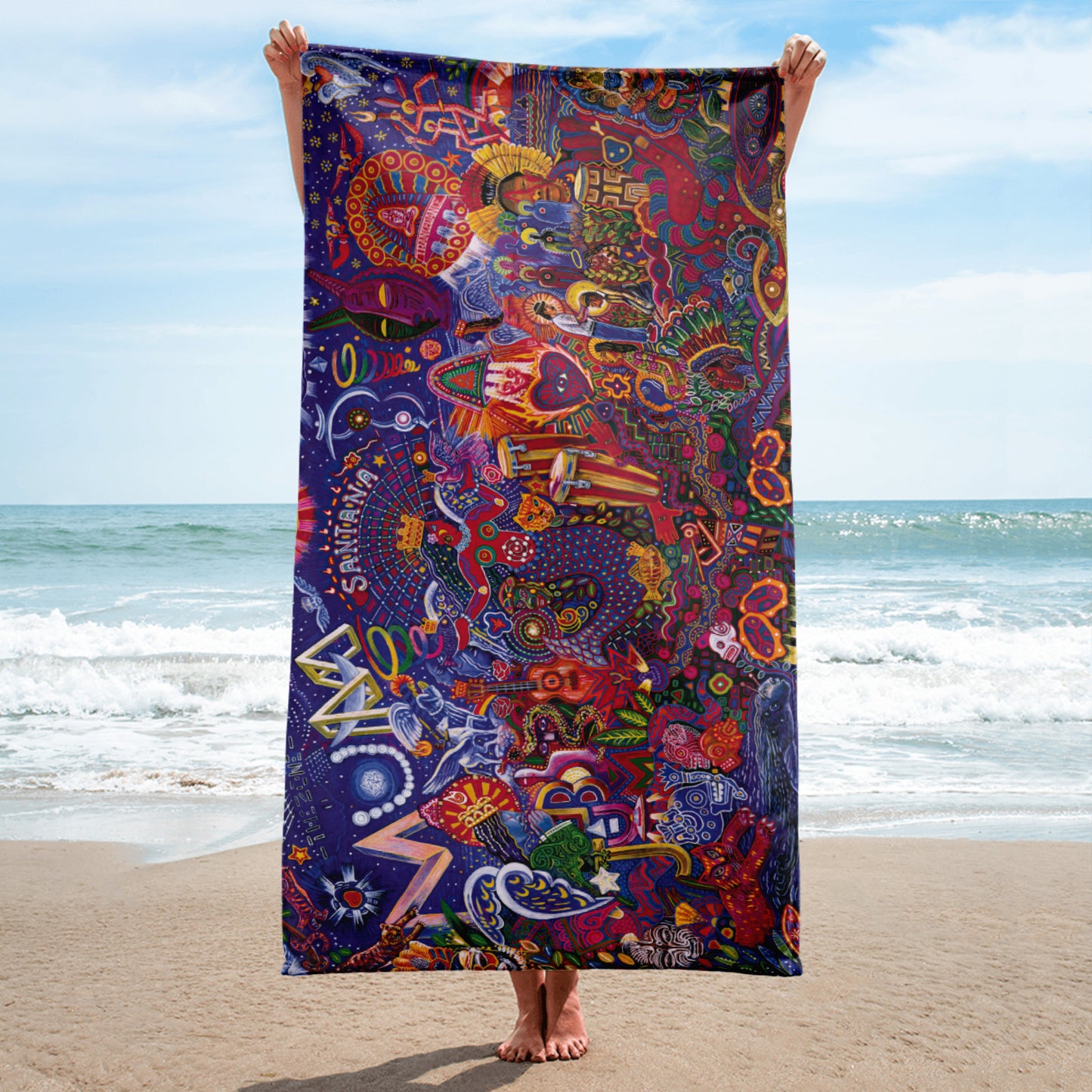 Santana Mural Towel