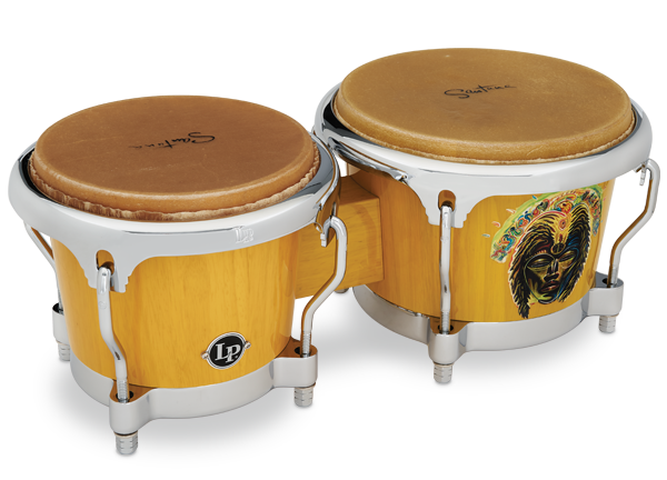 Santana Africa Speaks 7-1/4-inch and 8-5/8-inch Bongo Set