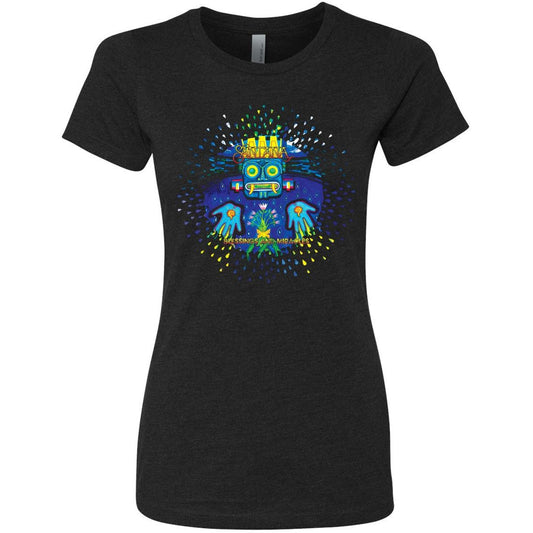 SANTANA - BLESSINGS MASK LADIES T-SHIRT