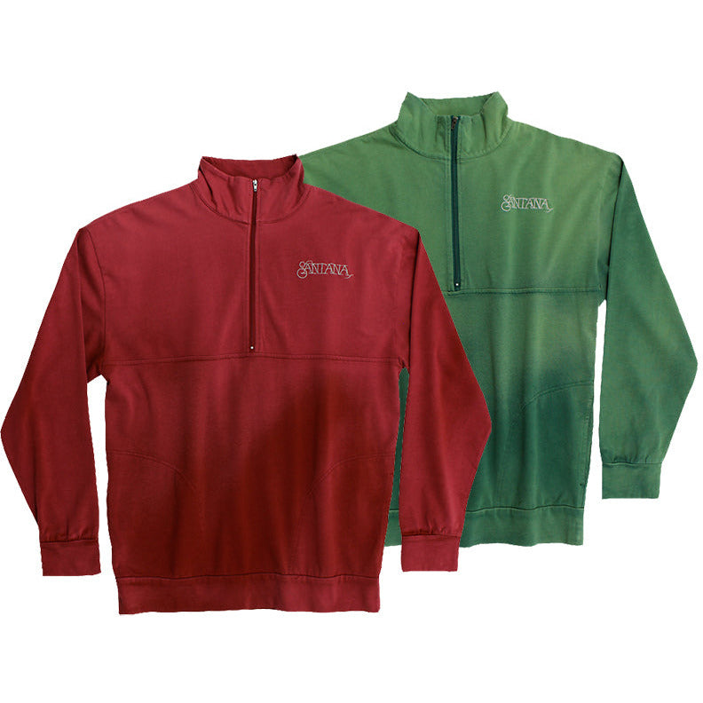 Santana - Corazon Fire 1/4 Zip Sweatshirt