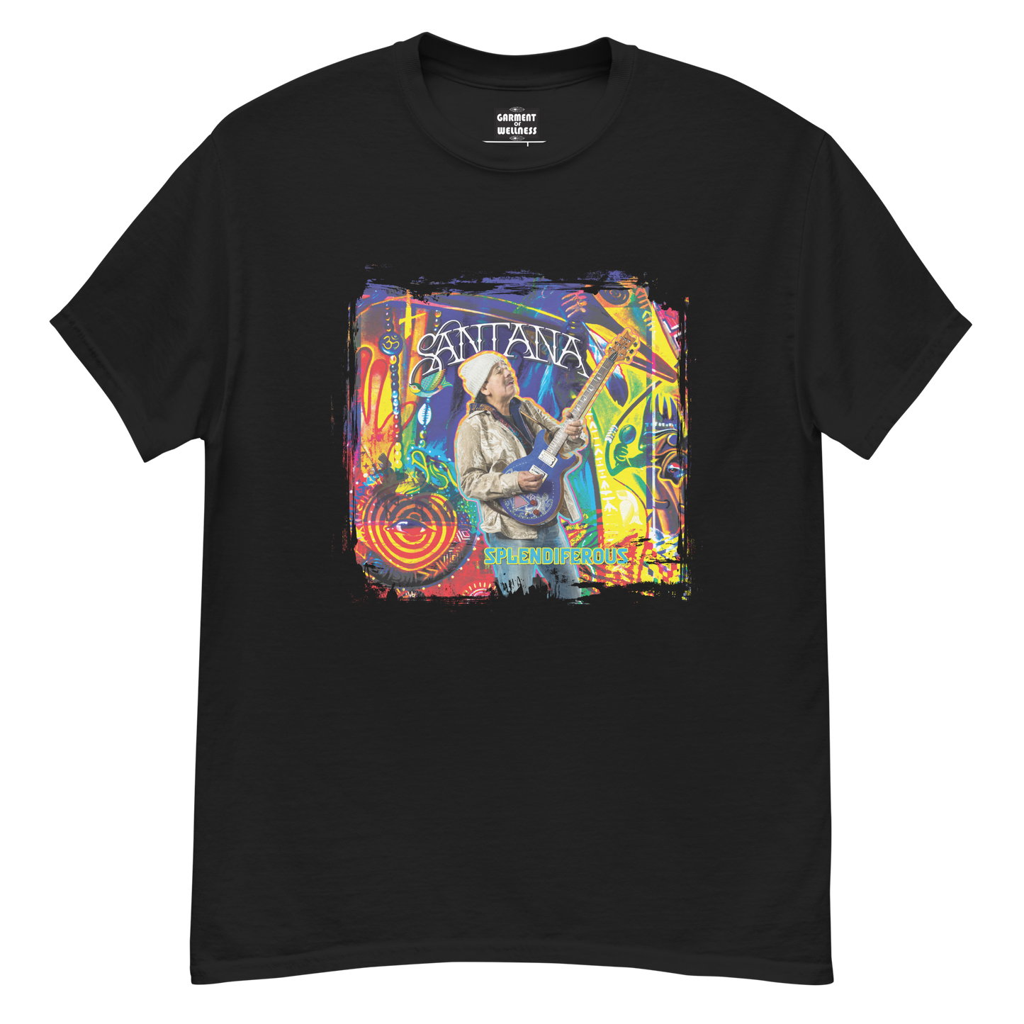 Santana - Splendiferous T-Shirt Black