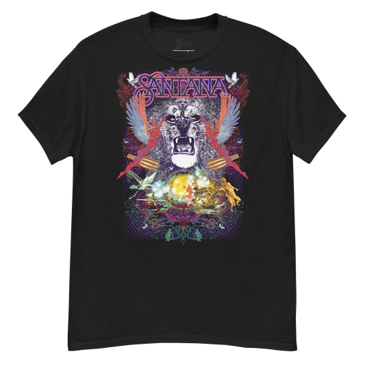 Santana - Collage Tee - Black