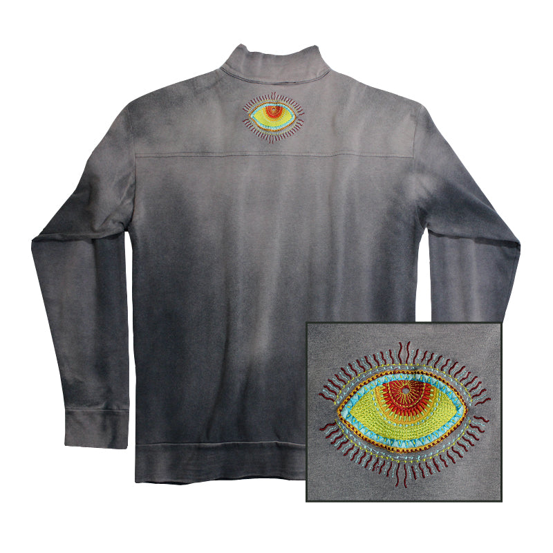 Santana - Corazon Fire 1/4 Zip Sweatshirt