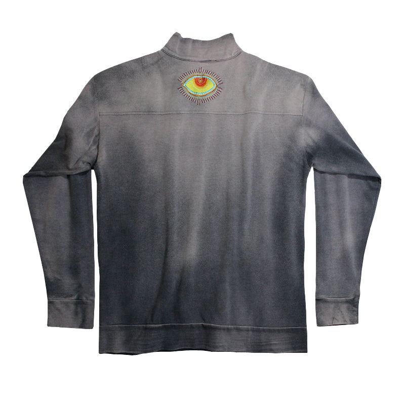 Santana - Corazon Fire 1/4 Zip Sweatshirt