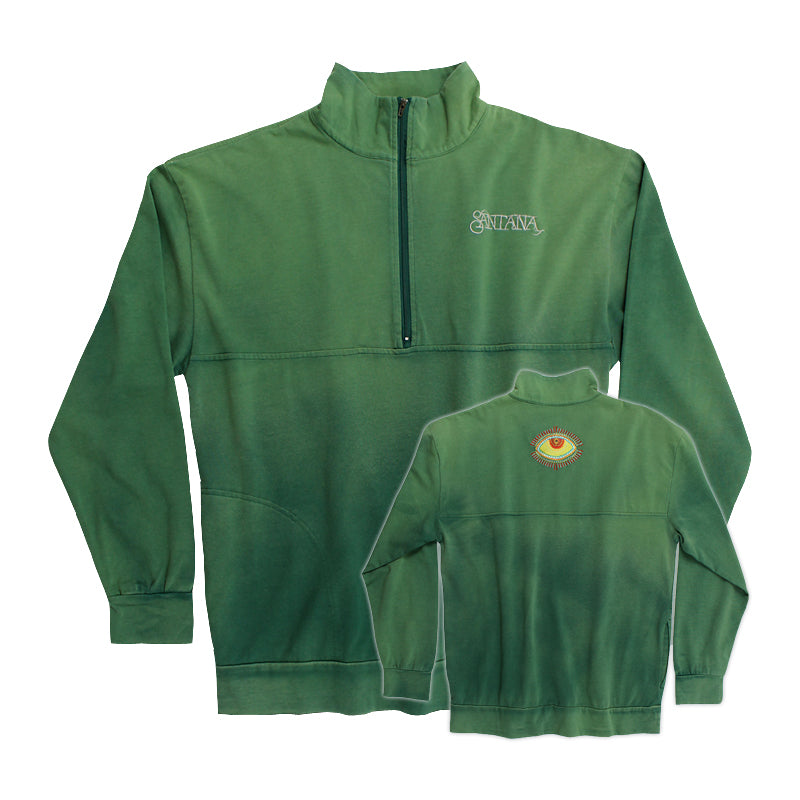 Santana - Corazon Fire 1/4 Zip Sweatshirt
