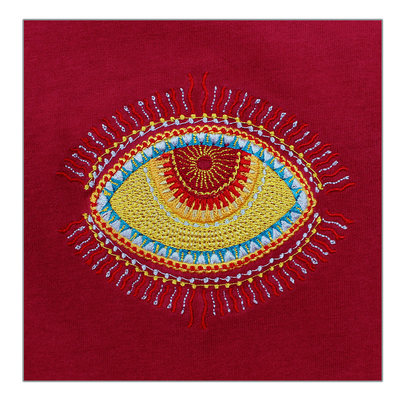 Santana - Corazon Fire 1/4 Zip Sweatshirt