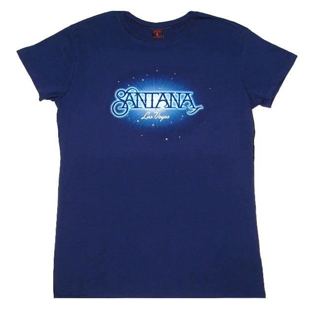 Santana Supernatural - Rhinestone Junior's Fitted Tee