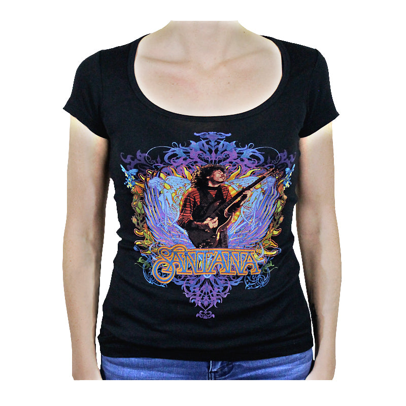 Santana - Winged Heart Junior's T-Shirt