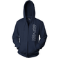 Santana White Lion Full Zip Hoodie