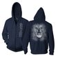 Santana White Lion Full Zip Hoodie