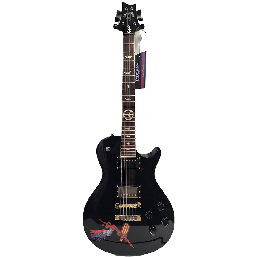 Black Abraxas McCarty 594 Singlecut Guitar