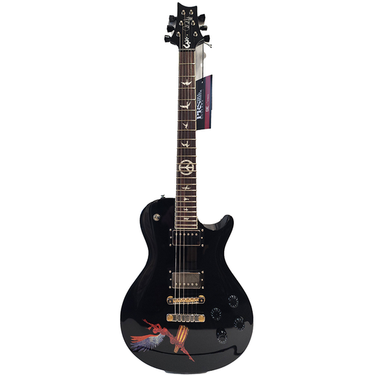 Black Abraxas McCarty 594 Singlecut Guitar
