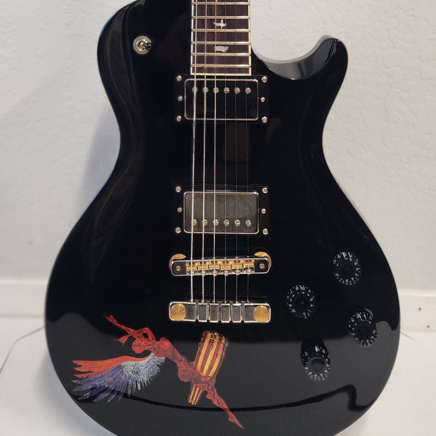 Black Abraxas McCarty 594 Singlecut Guitar