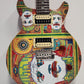 Carlos Santana Hand Signed PRS SE Model with Santana Corazon Art