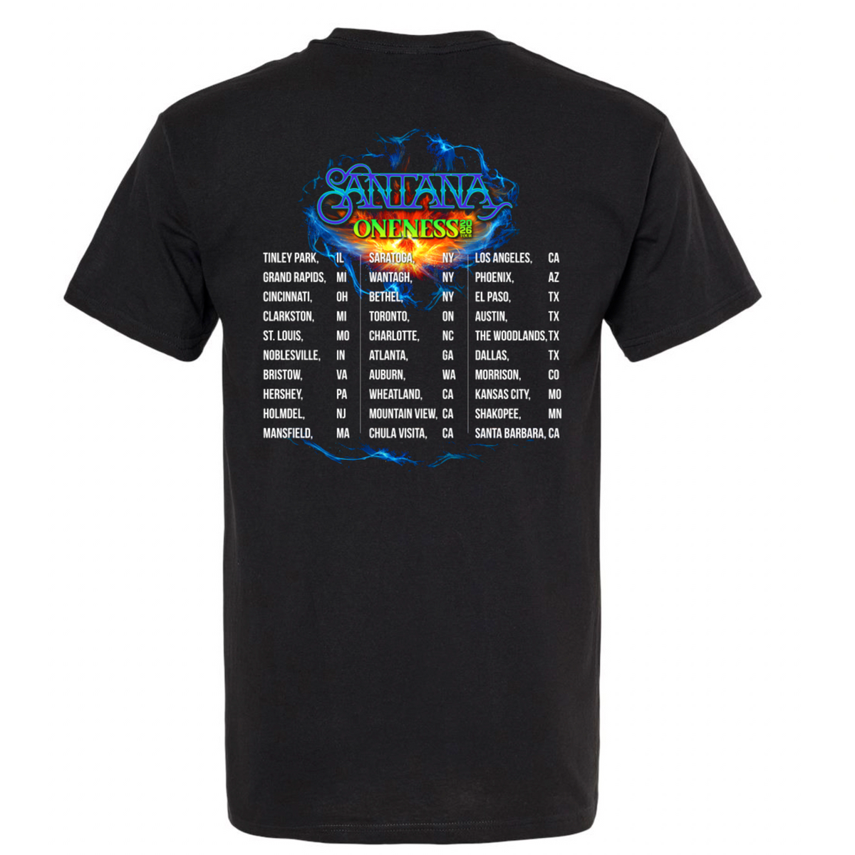 Santana - Fire and Ice Oneness Tour