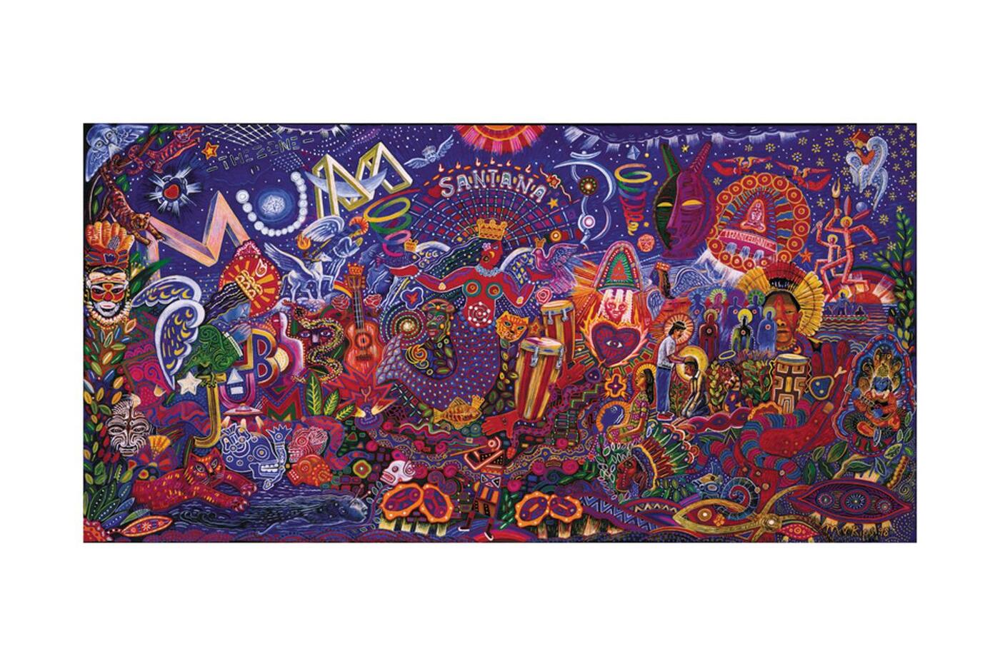 Santana Supernatural Lithograph