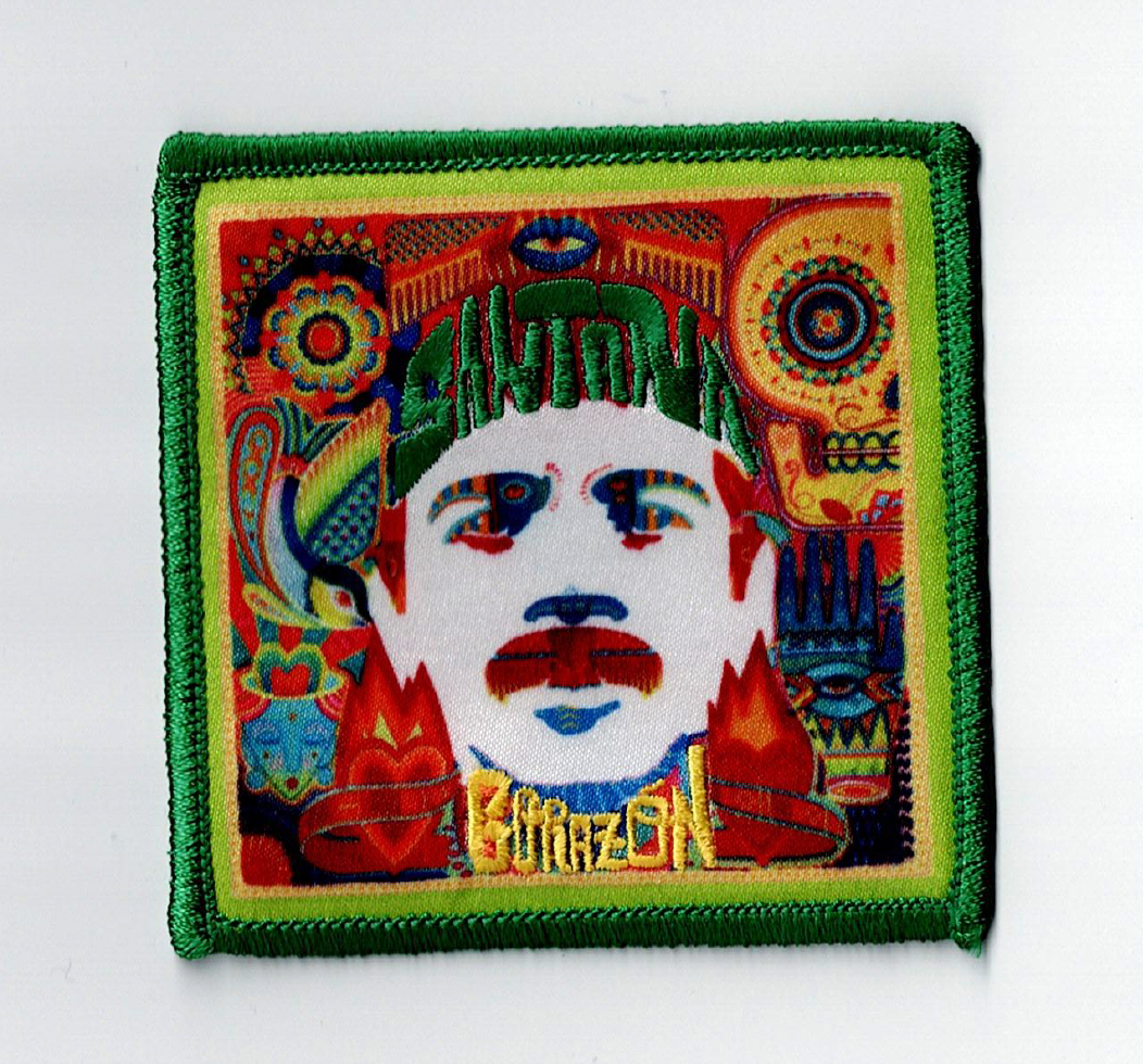 Santana Corazon Embroidered Patch