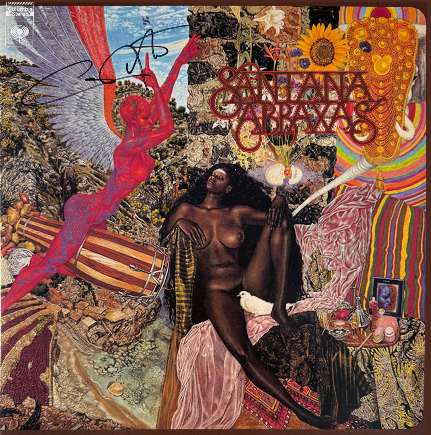 Abraxas Vinyl - Hand Signed by Carlos Santana