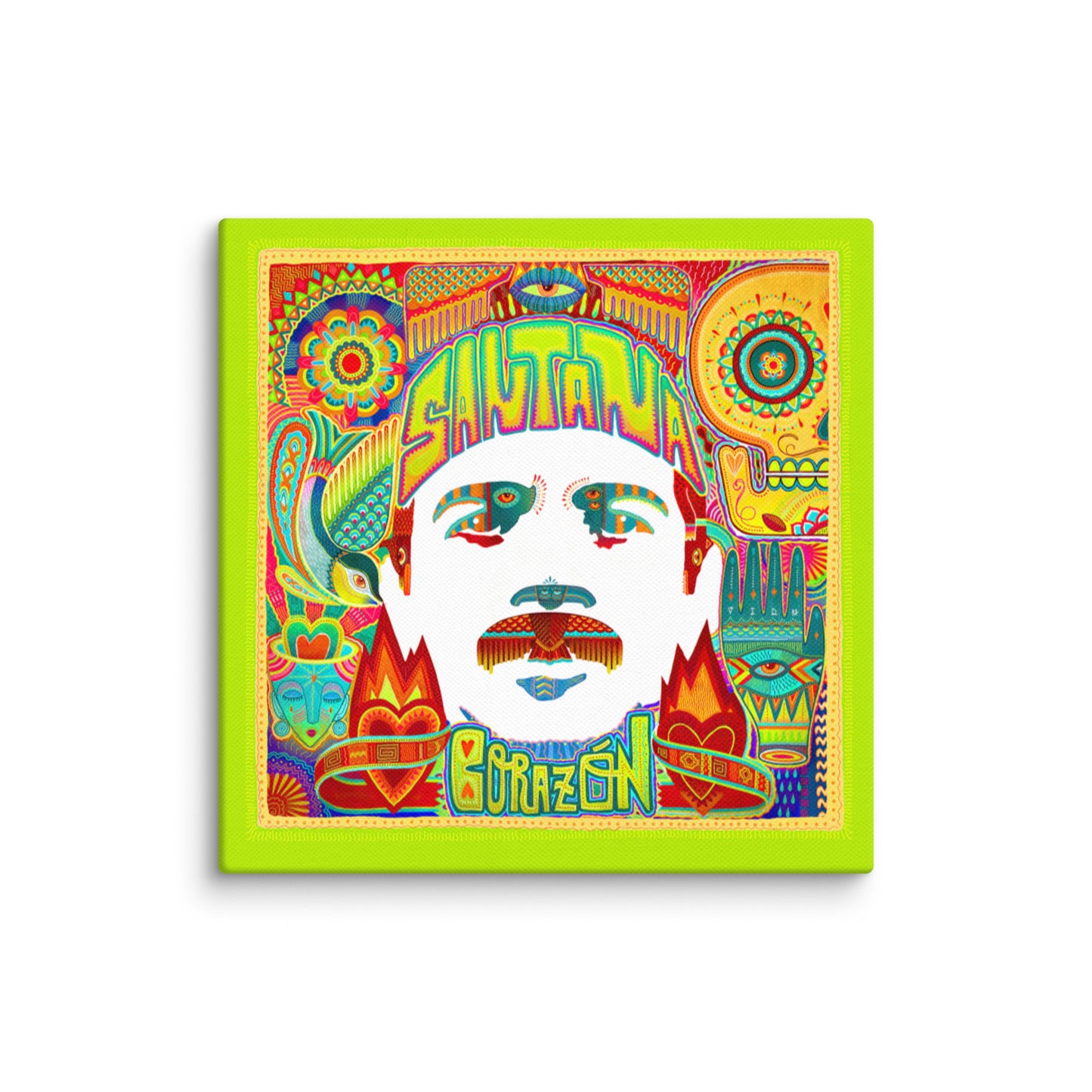 Santana Corazon Canvas