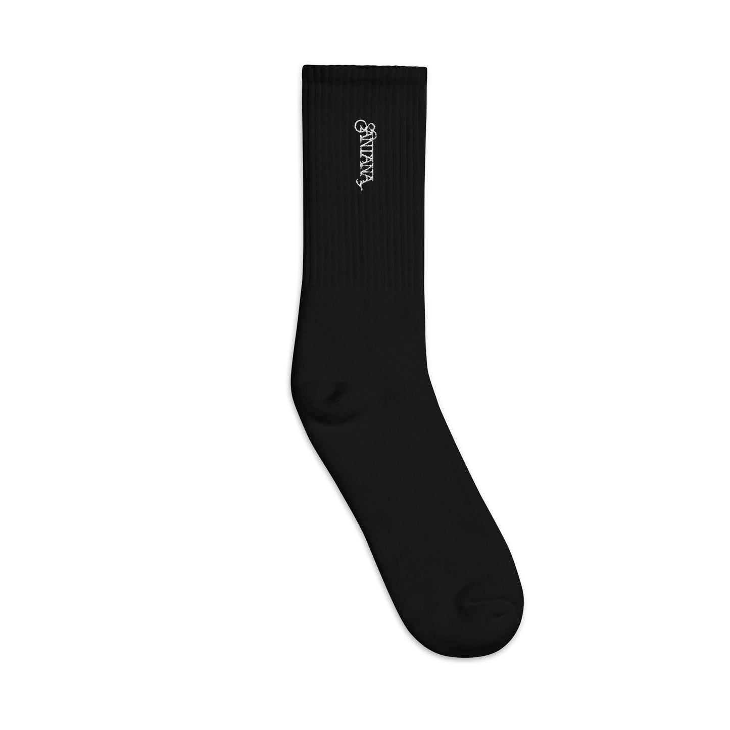 Santan Logo Embroidered socks