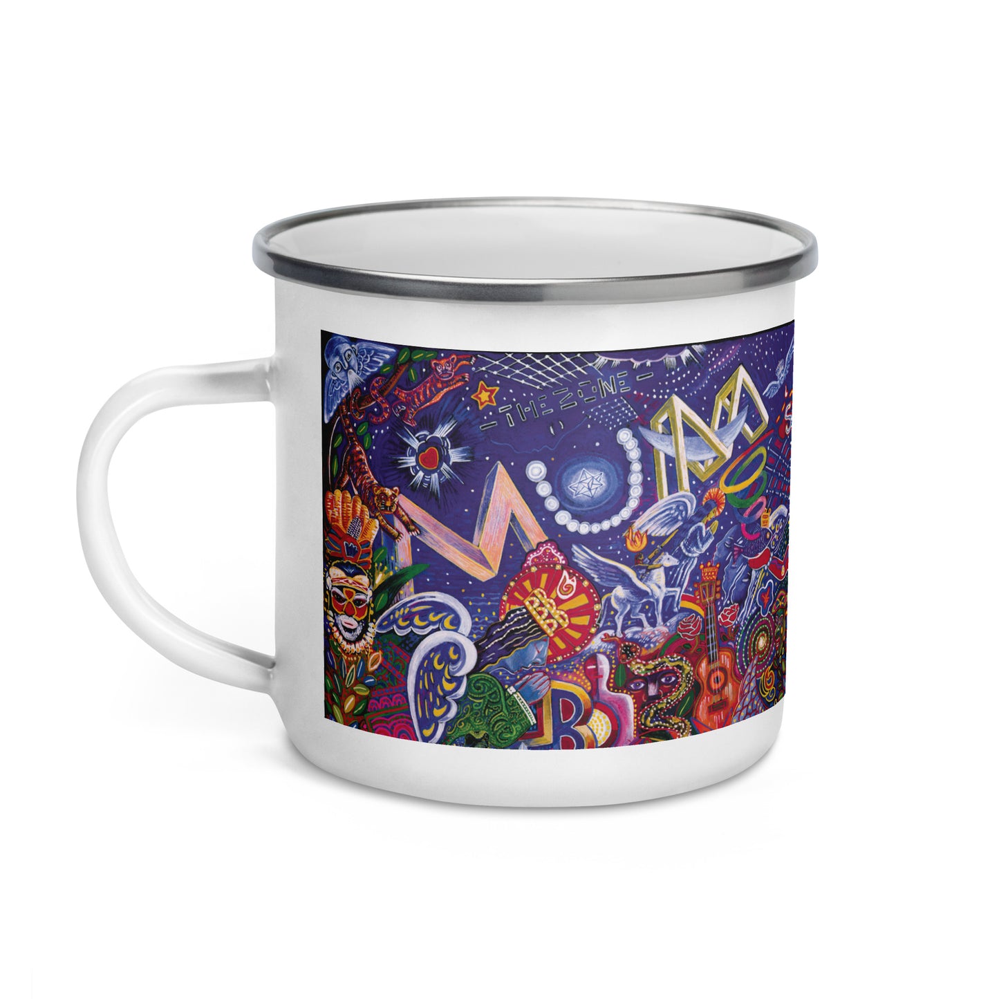 Santana Enamel Coffee Mug