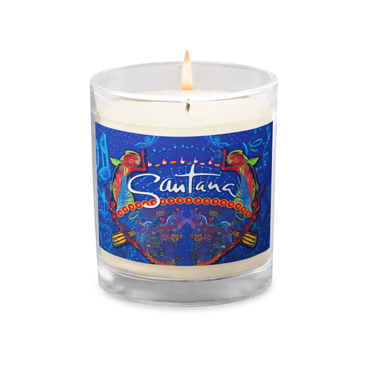 Santana Holiday Glass Jar - Soy Wax Candle