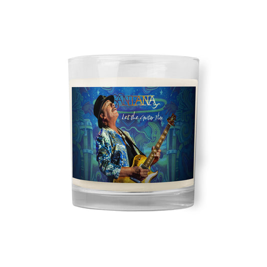 Let the Guitar Play Glass Jar Soy Wax Candle