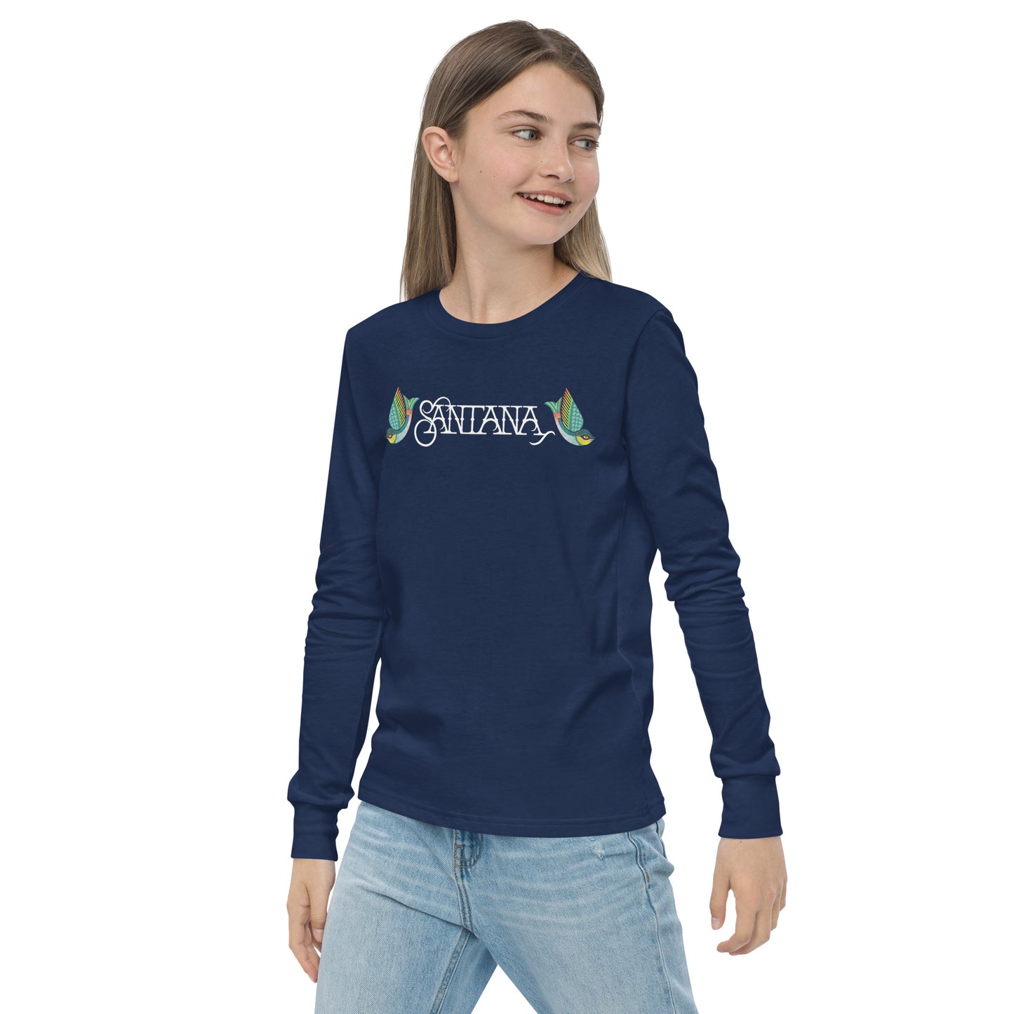 Santana Youth long sleeve tee - Logo Front