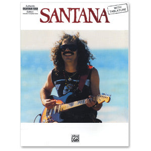 Santana Anthology of 60s & 70s Tablature