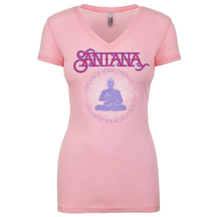 Santana - Change Your Thoughts Ladies V-Neck