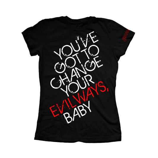 Santana - Evil Ways Juniors T-Shirt