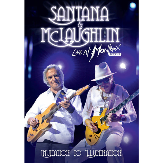 Carlos Santana & John McLaughlin: Invitation to Illumination- Live at Montreux 2011 Blu Ray