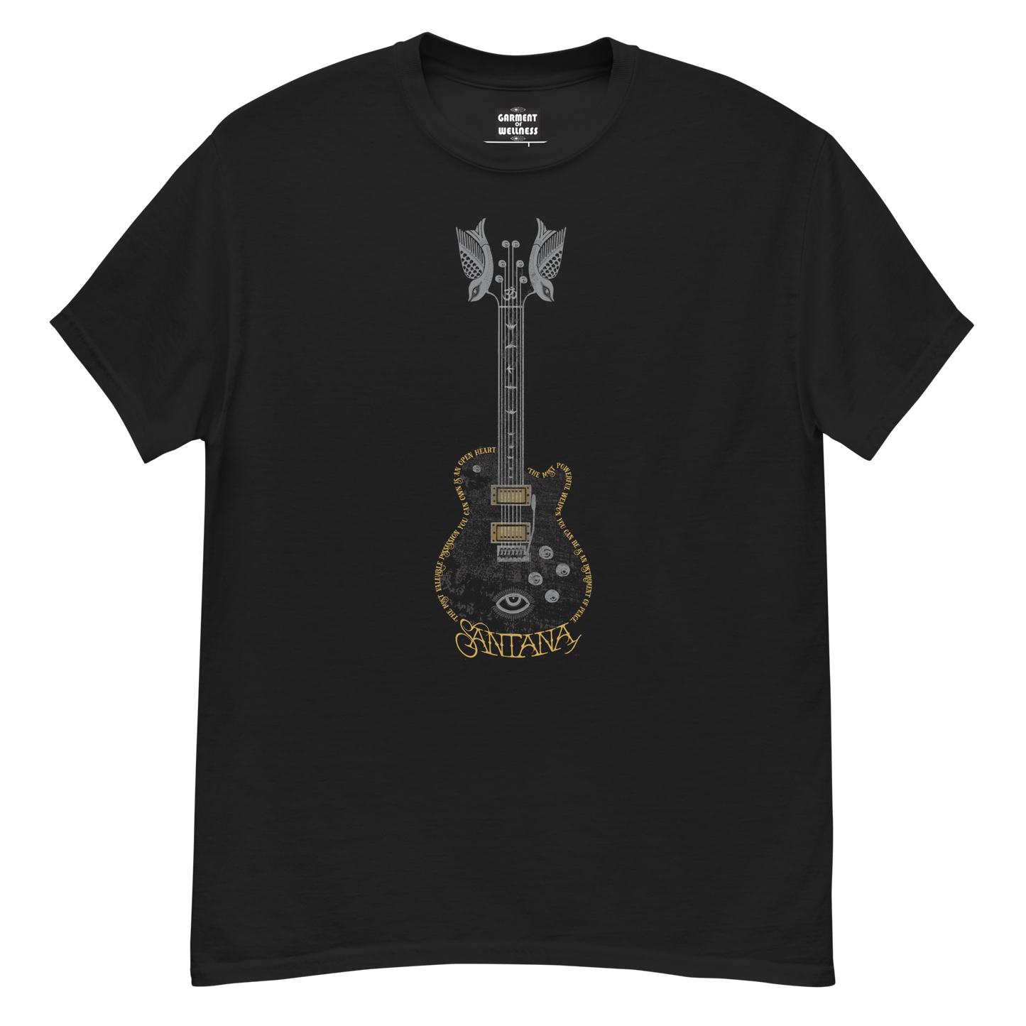 Santana - Instrument of Peace T-Shirt - Black