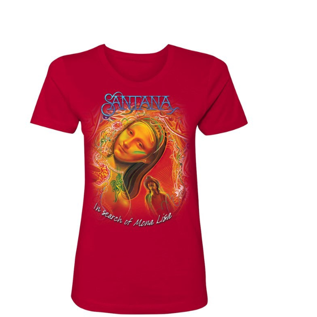 Santana - Ladies In Search of Mona Lisa T-Shirt