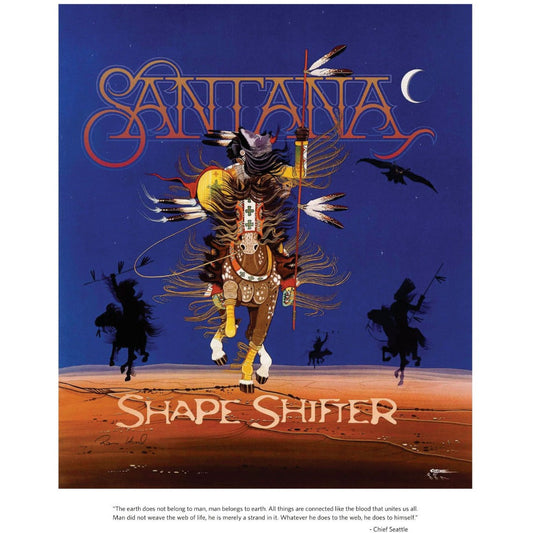 Santana Shape Shifter Lithograph