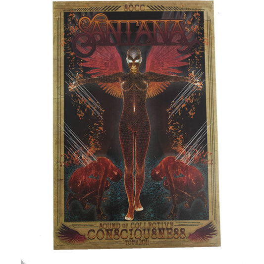 Santana - SOCC Tour Poster