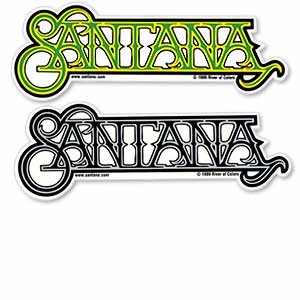 Santana Logo Sticker