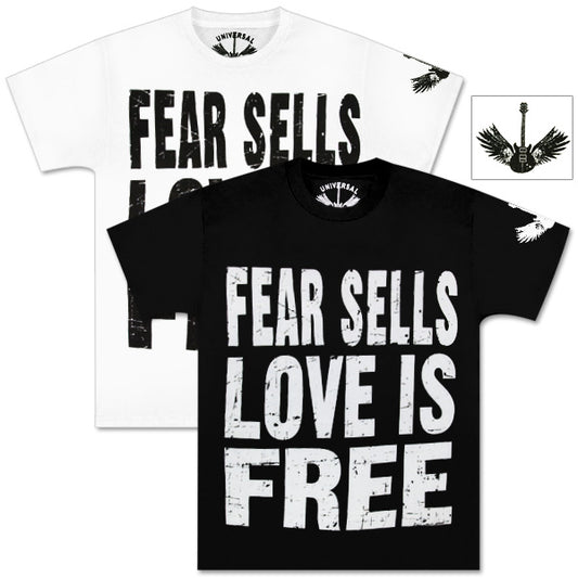 Santana - Fear Sells Love Is Free T-Shirt
