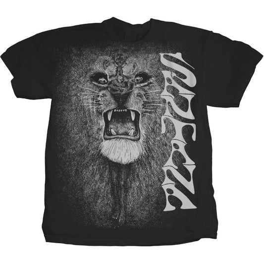 Santana - White Lion T-Shirt - Charcoal
